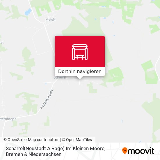 Scharrel(Neustadt A Rbge) Im Kleinen Moore Karte
