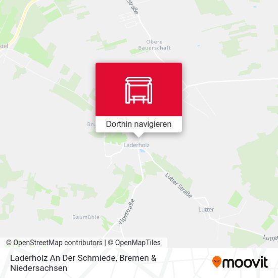 Laderholz An Der Schmiede Karte