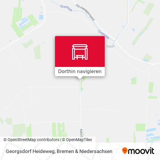 Georgsdorf Heideweg Karte