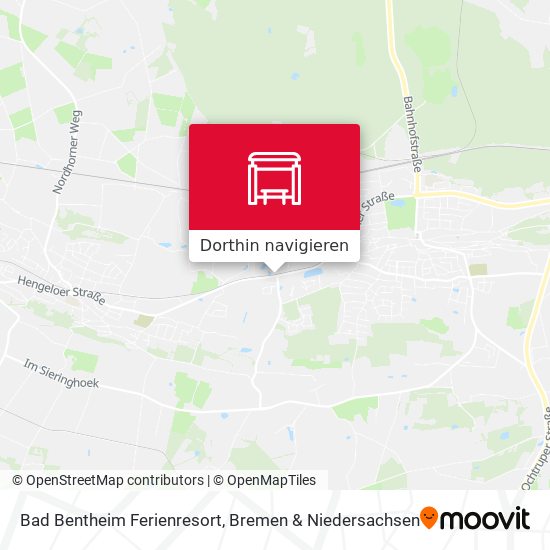Bad Bentheim Ferienresort Karte