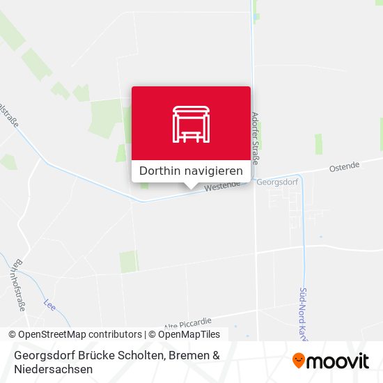 Georgsdorf Brücke Scholten Karte