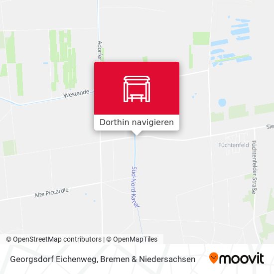 Georgsdorf Eichenweg Karte