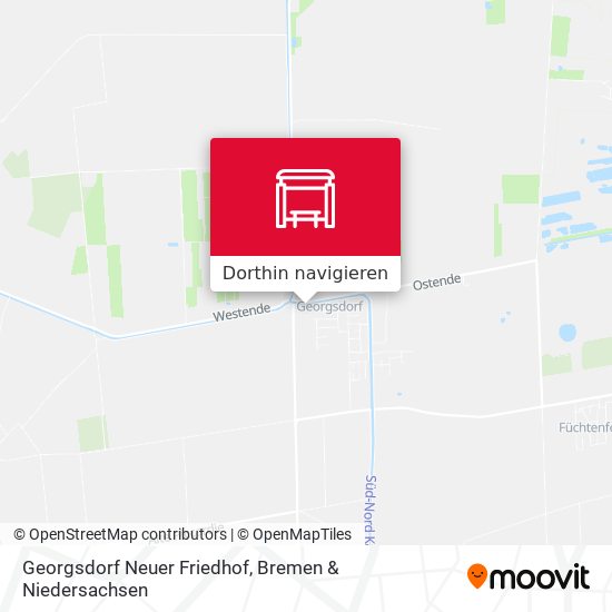 Georgsdorf Neuer Friedhof Karte