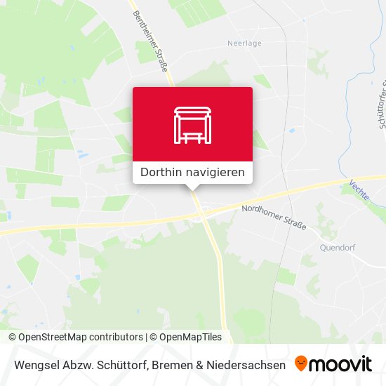 Wengsel Abzw. Schüttorf Karte