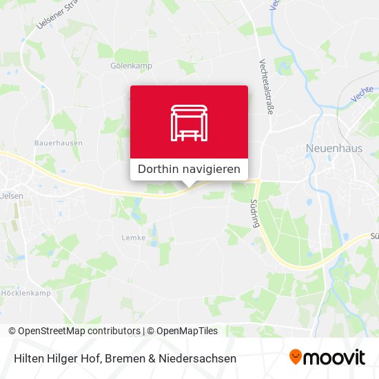 Hilten Hilger Hof Karte