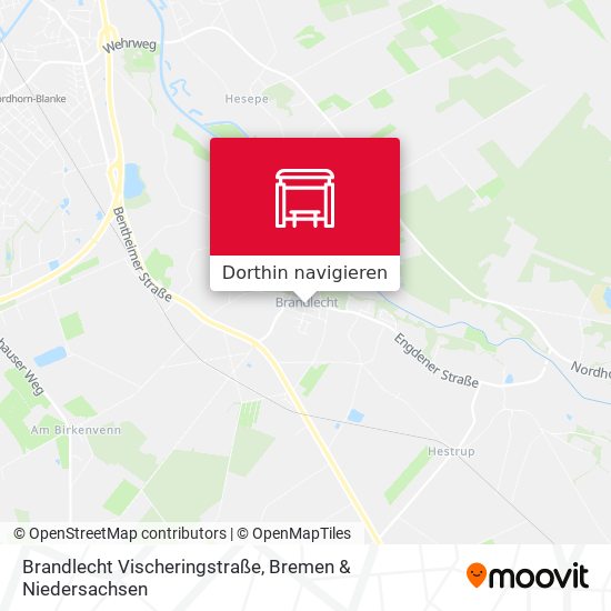 Brandlecht Vischeringstraße Karte