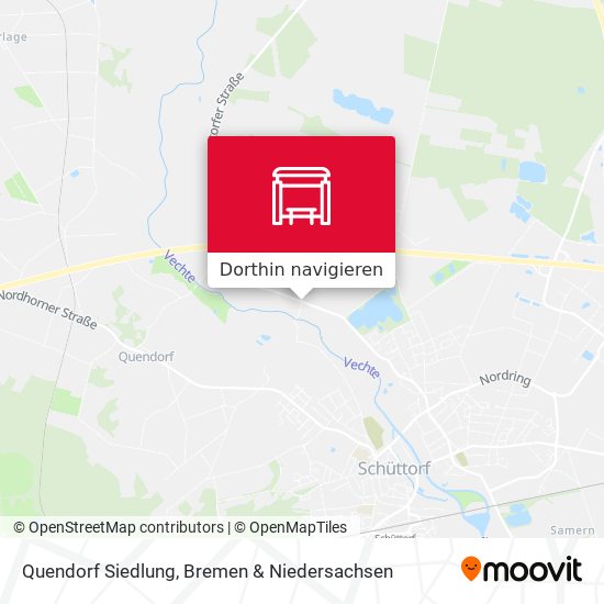 Quendorf Siedlung Karte