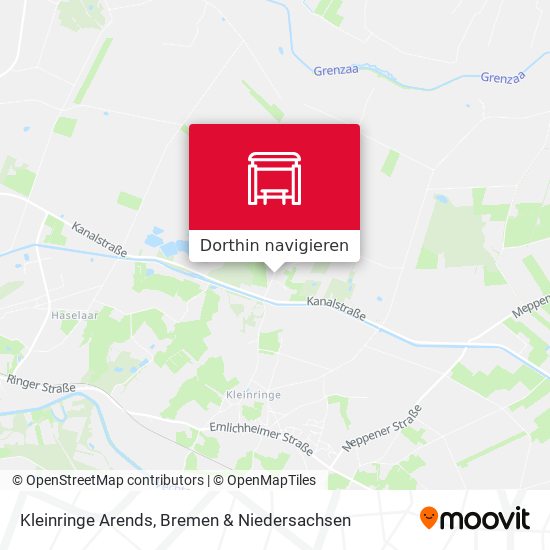 Kleinringe Arends Karte