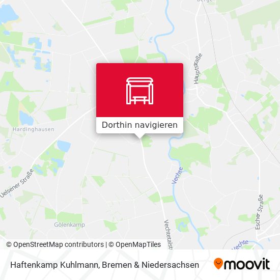 Haftenkamp Kuhlmann Karte