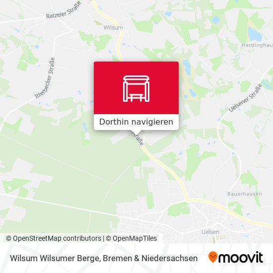 Wilsum Wilsumer Berge Karte