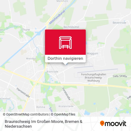 Braunschweig Im Großen Moore Karte
