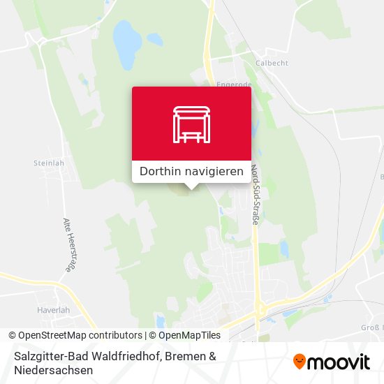 Salzgitter-Bad Waldfriedhof Karte