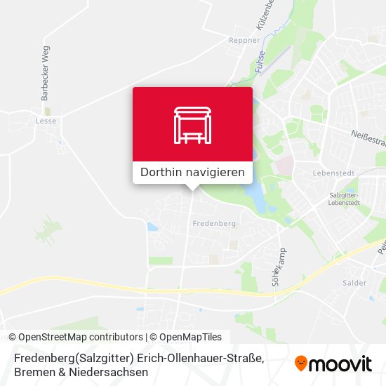 Fredenberg(Salzgitter) Erich-Ollenhauer-Straße Karte