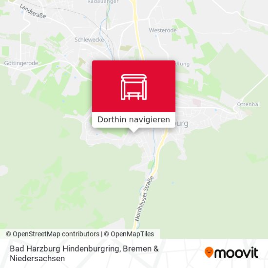 Bad Harzburg Hindenburgring Karte