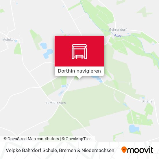 Velpke Bahrdorf Schule Karte