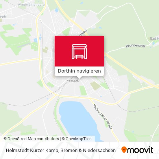 Helmstedt Kurzer Kamp Karte
