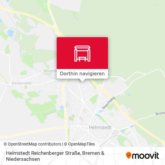 Helmstedt Reichenberger Straße Karte
