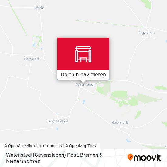 Watenstedt(Gevensleben) Post Karte