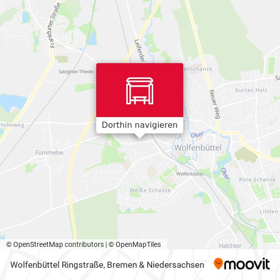 Wolfenbüttel Ringstraße Karte
