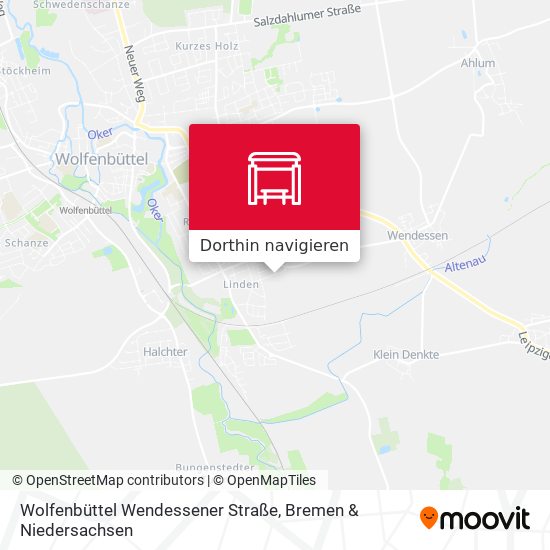 Wolfenbüttel Wendessener Straße Karte