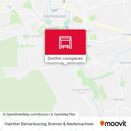 Halchter Bernardusring Karte