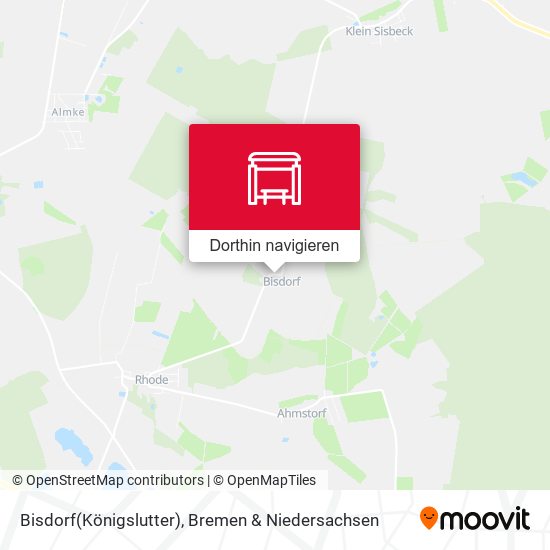 Bisdorf(Königslutter) Karte