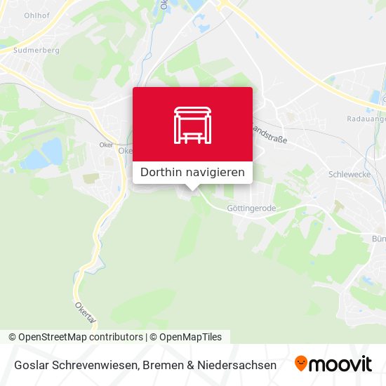 Goslar Schrevenwiesen Karte