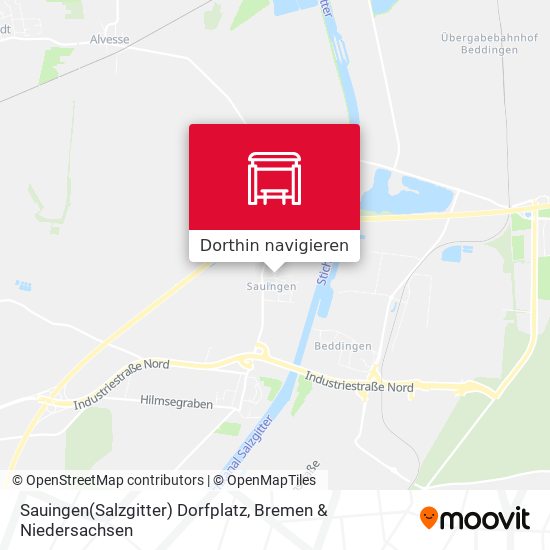 Sauingen(Salzgitter) Dorfplatz Karte