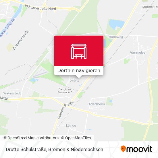 Drütte Schulstraße Karte