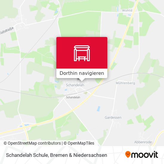 Schandelah Schule Karte