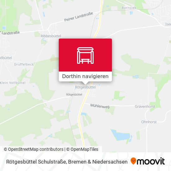 Rötgesbüttel Schulstraße Karte