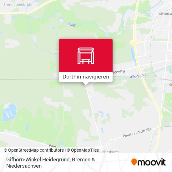 Gifhorn-Winkel Heidegrund Karte