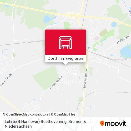 Lehrte(B Hannover) Beethovenring Karte