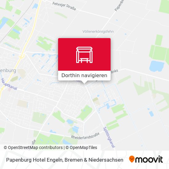 Papenburg Hotel Engeln Karte