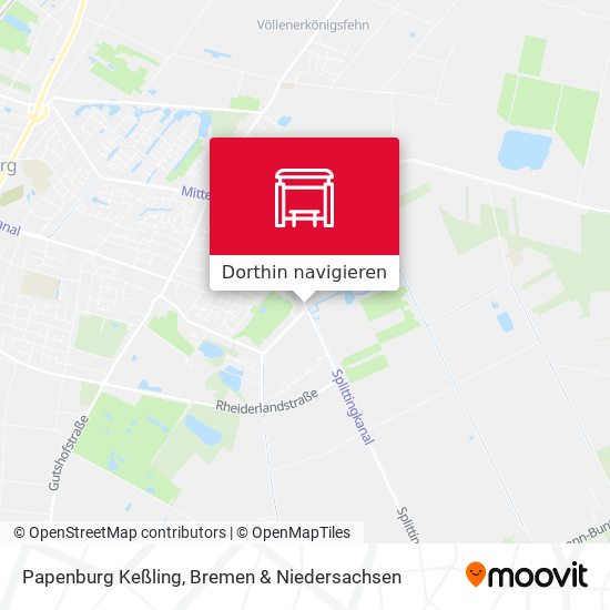 Papenburg Keßling Karte