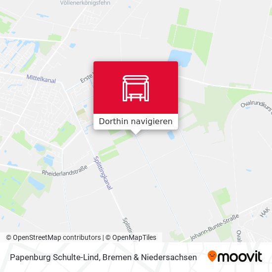 Papenburg Schulte-Lind Karte