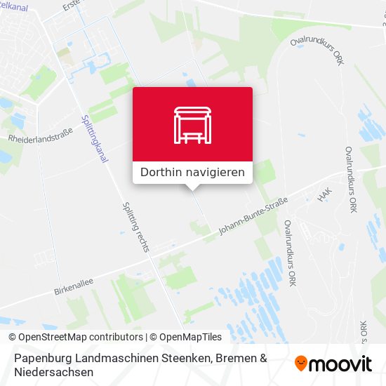 Papenburg Landmaschinen Steenken Karte
