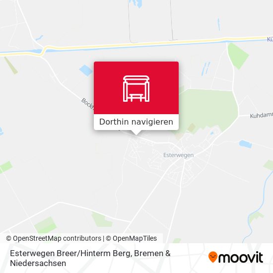 Esterwegen Breer/Hinterm Berg Karte