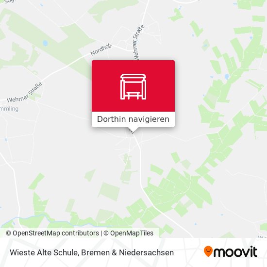 Wieste Alte Schule Karte