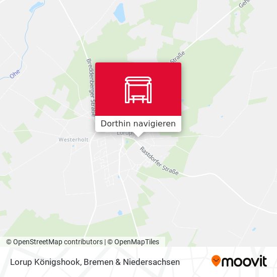 Lorup Königshook Karte