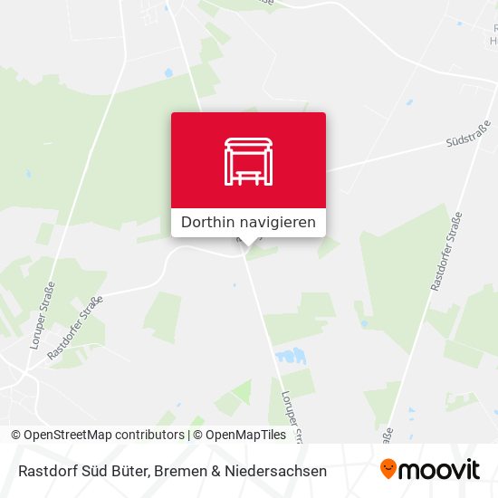 Rastdorf Süd Büter Karte