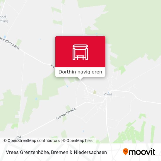 Vrees Grenzenhöhe Karte