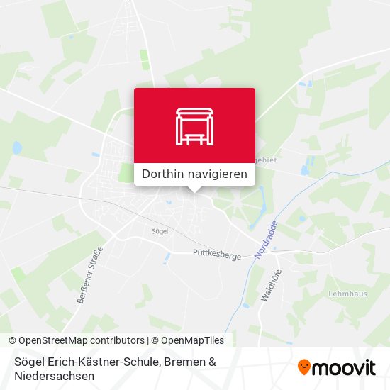Sögel Erich-Kästner-Schule Karte