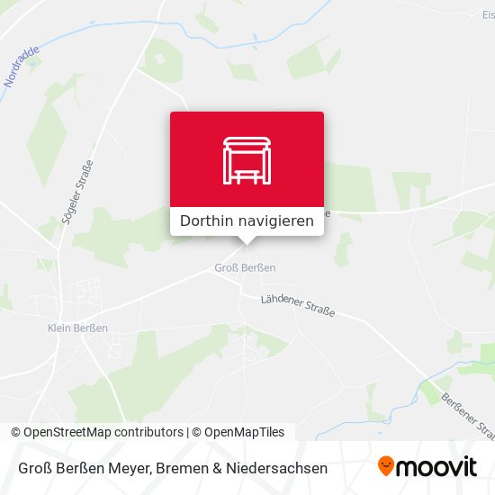 Groß Berßen Meyer Karte