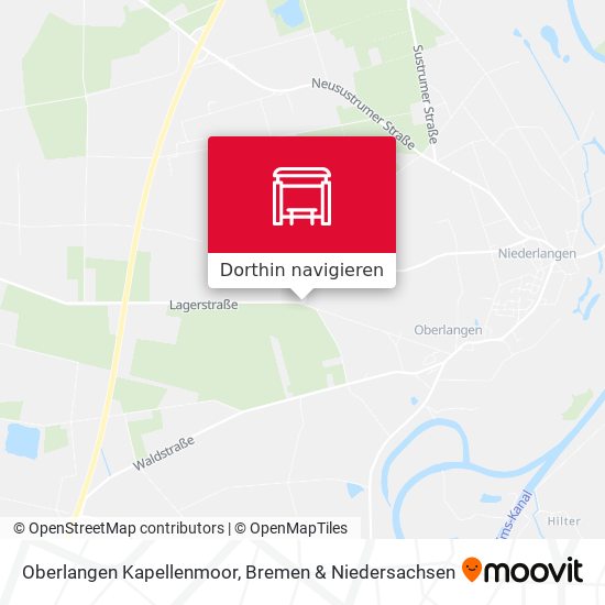 Oberlangen Kapellenmoor Karte