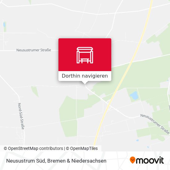 Neusustrum Süd Karte