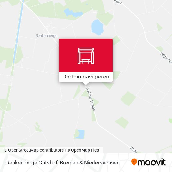 Renkenberge Gutshof Karte