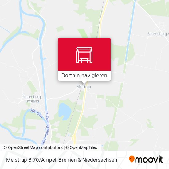 Melstrup B 70/Ampel Karte