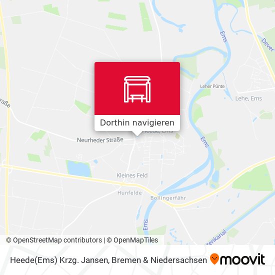 Heede(Ems) Krzg. Jansen Karte