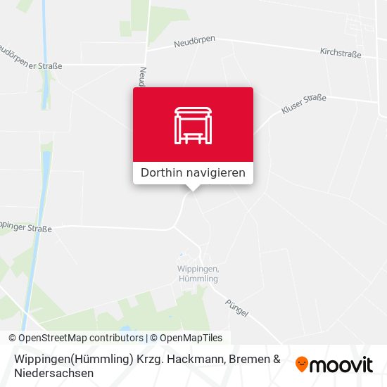 Wippingen(Hümmling) Krzg. Hackmann Karte